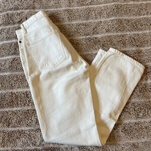 Agolde Off-white denim